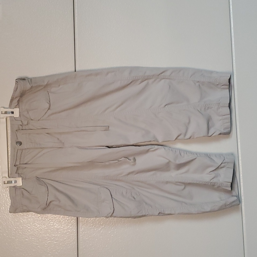 Vintage Bandolinoblu Bermuda Shorts Light Gray  lightweight